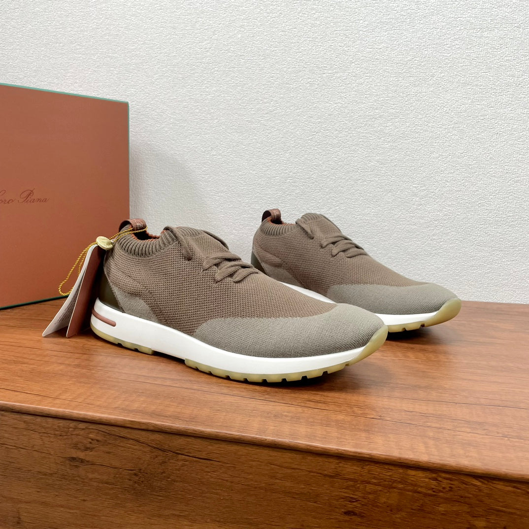 LP 360 LP FLEXY WALK SNEAKER BROWN AND FOSSIL CASHMERE