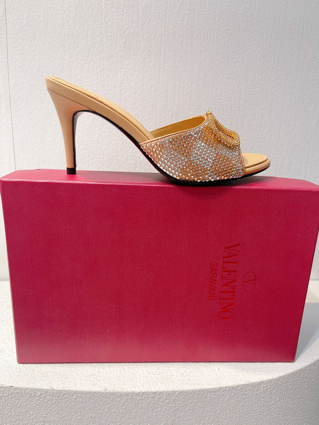 VT High Heeled Sandals Marigold Sheepskin 292833
