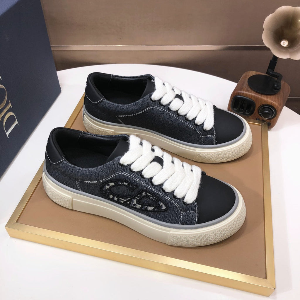CD B33 SNEAKERS DENIM AND FLINT JACQUARD