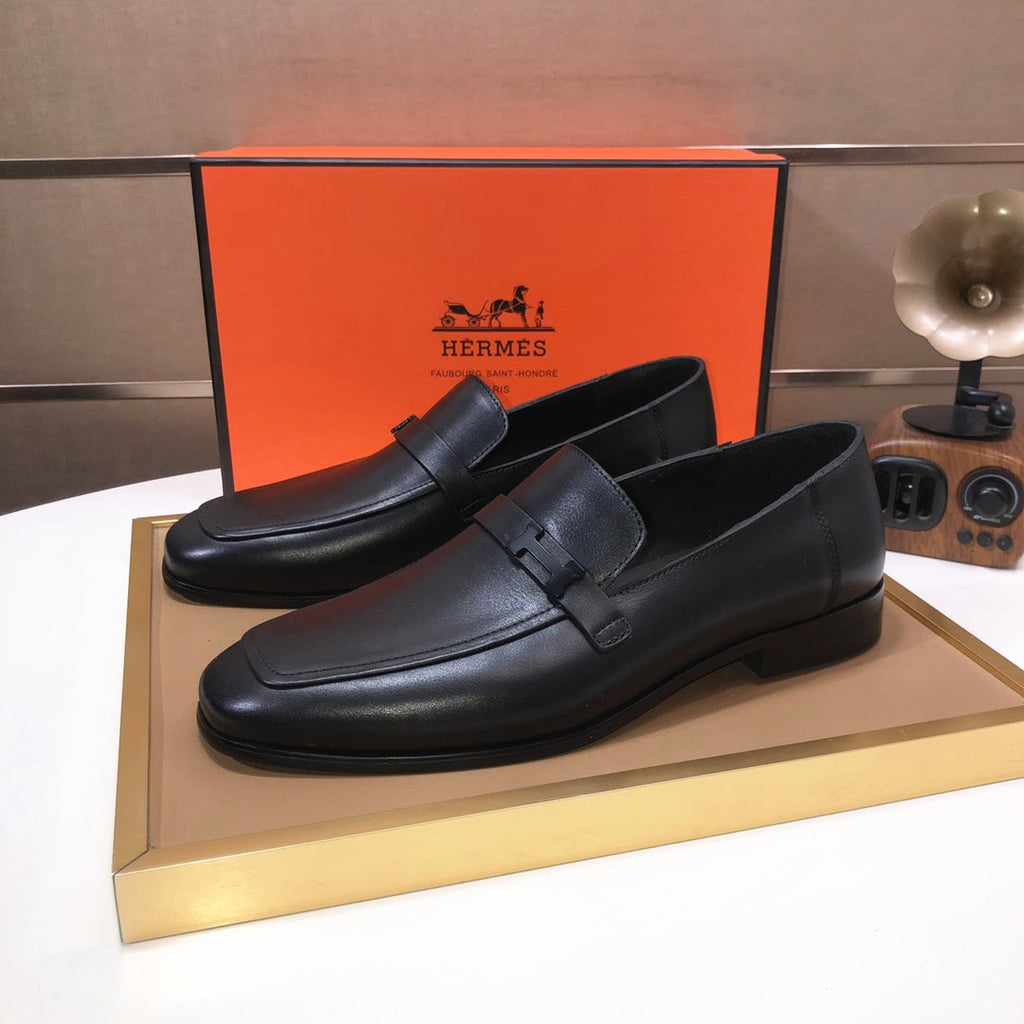 HM GIOVANNI LOAFER BLACK CALFSKIN