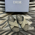 CD ALIAS SANDAL JUNIPER AND BEIGE JACQUARD