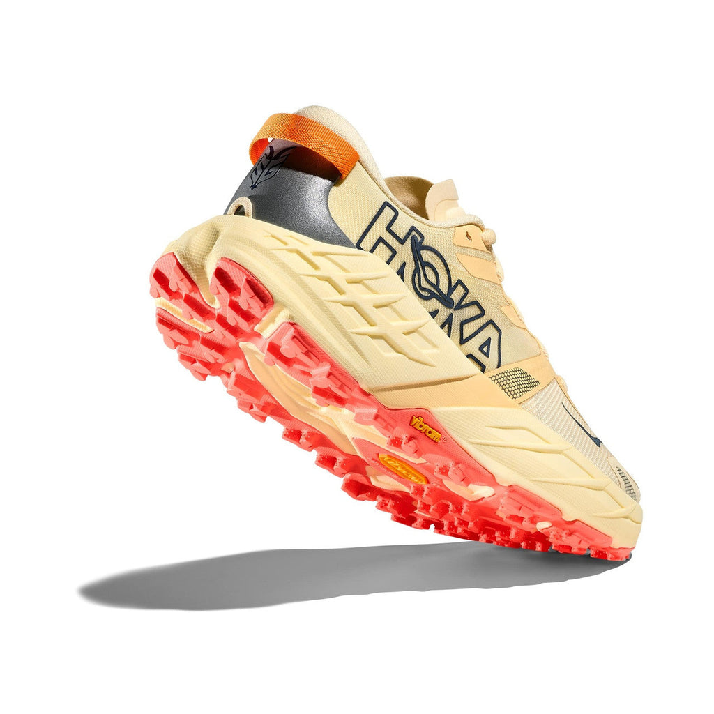 HOKA Women's Speedgoat 7 - VINTAGE YELLOW / NEON FLAME (Wide)