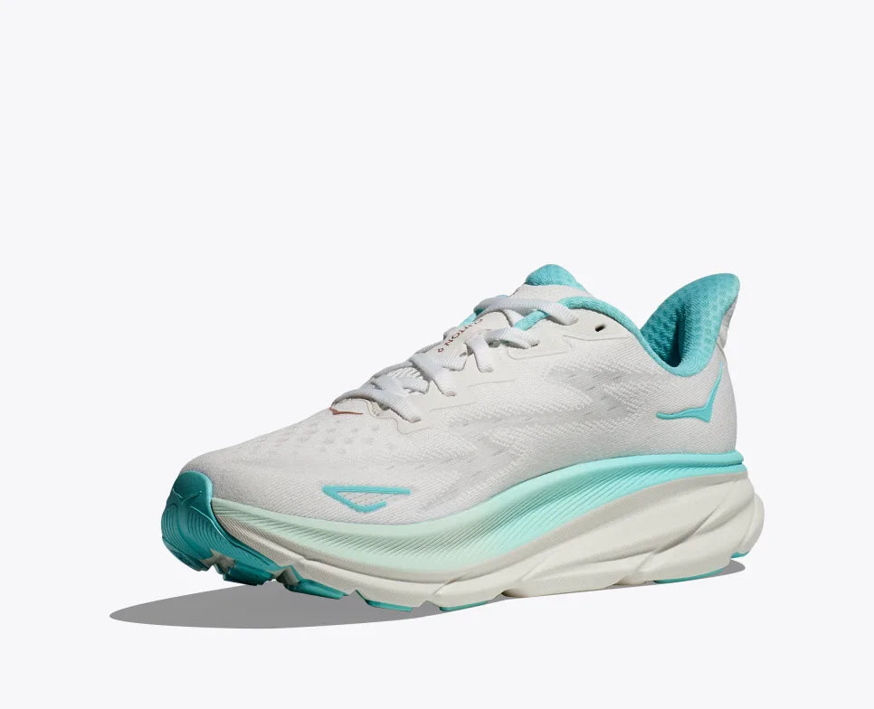 Hoka Womens Clifton 9-Frost/Rose Gold (1127896-FTRS)