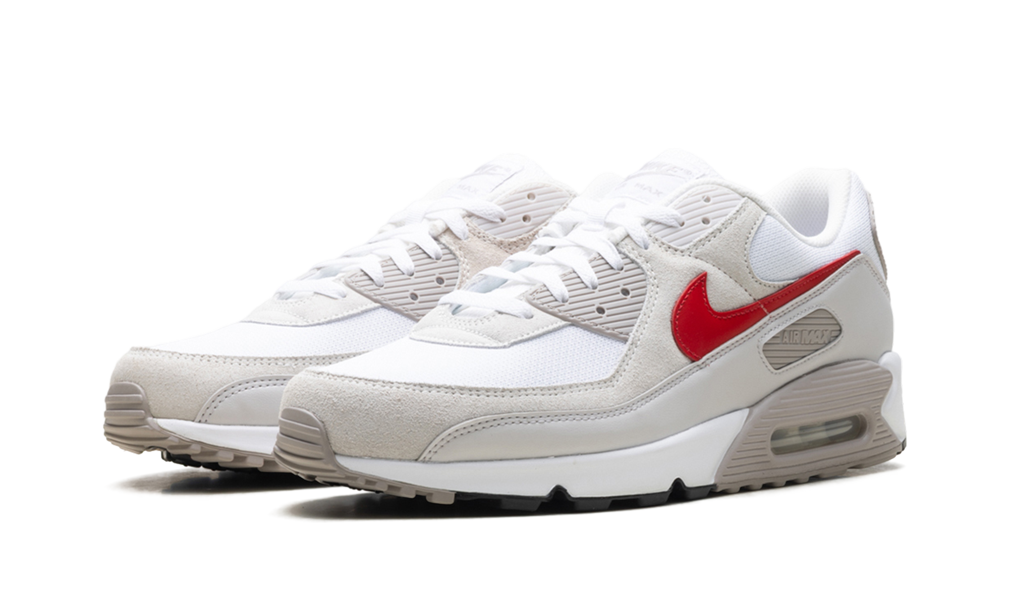 Air Max 90 "White College Grey Vast Grey University Red" DM0029 113